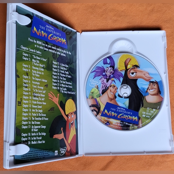 The Emperor's New Groove DVD widescreen movie EUC - Picture 4 of 4